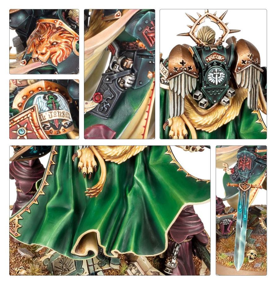 Warhammer 40.000: Dark Angels - Lion El´Jonson (44-20)