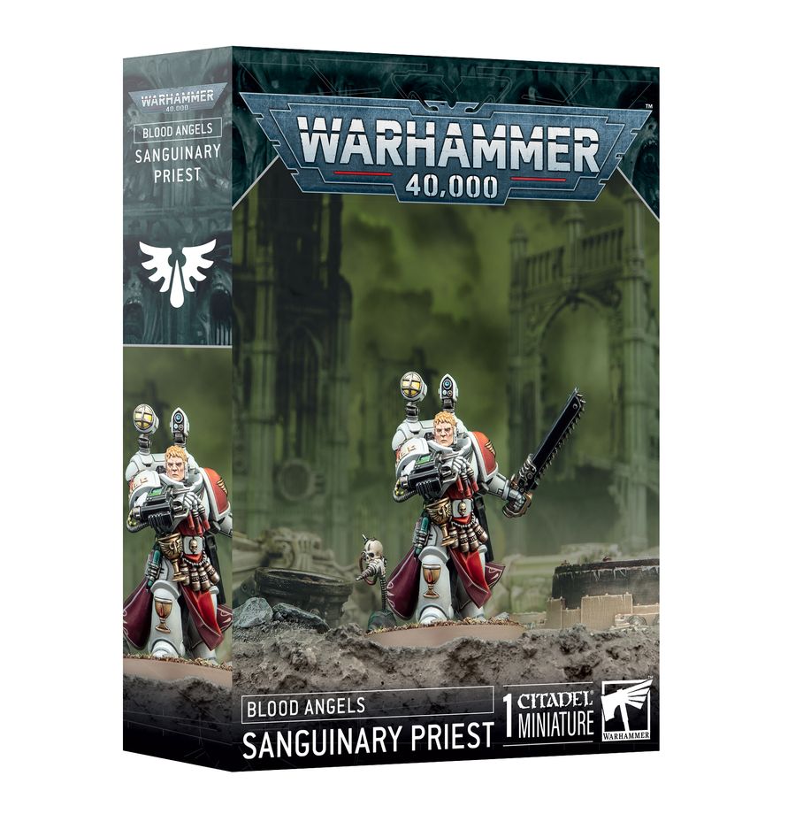 Warhammer 40.000 - Blood Angels - Sanguinary Priest - 41-48