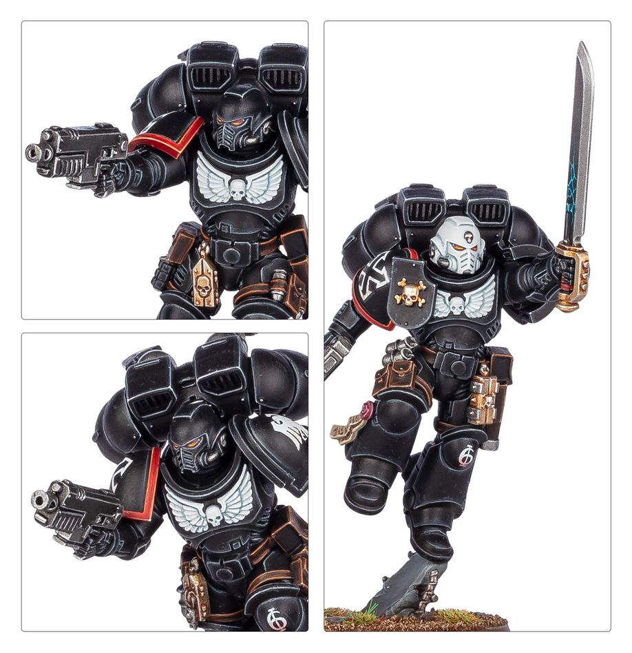 Warhammer 40.000 - Space Marines - Kampfpatrouille: Raven Guard (73-554)