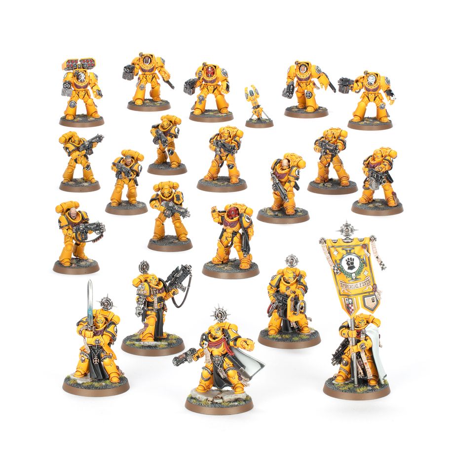Warhammer 40.000 - Space Marines - Kampfpatrouille: Imperial Fists (73-557)