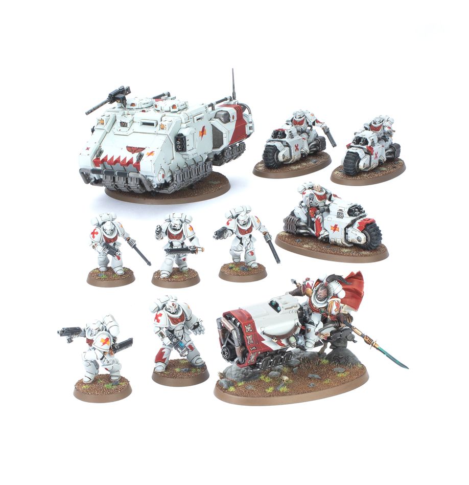 Warhammer 40.000 - Space Marines - Combat Patrol: White Scars (73-556)