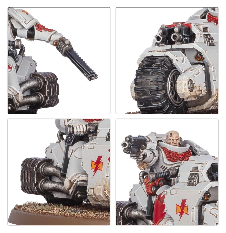 Warhammer 40.000 - Space Marines - Combat Patrol: White Scars (73-556)