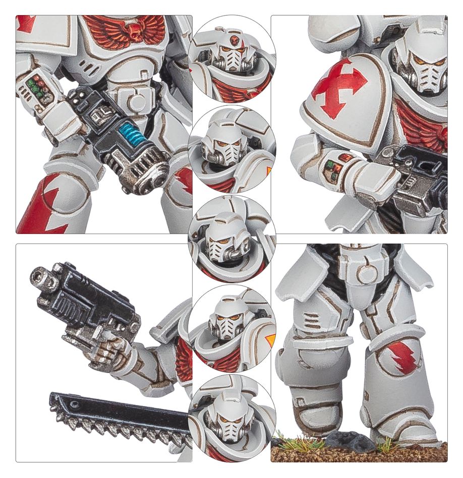 Warhammer 40.000 - Space Marines - Combat Patrol: White Scars (73-556)