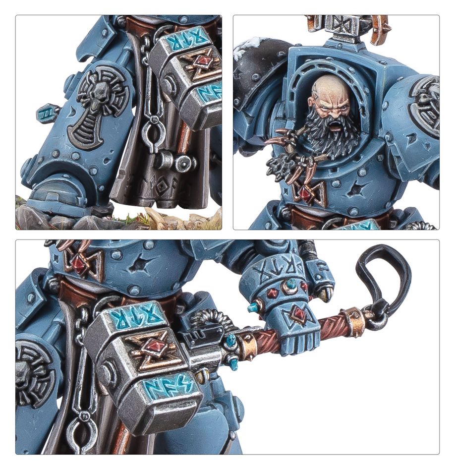 Warhammer 40.000 - Space Wolves - Arjac Rockfist (53-38)