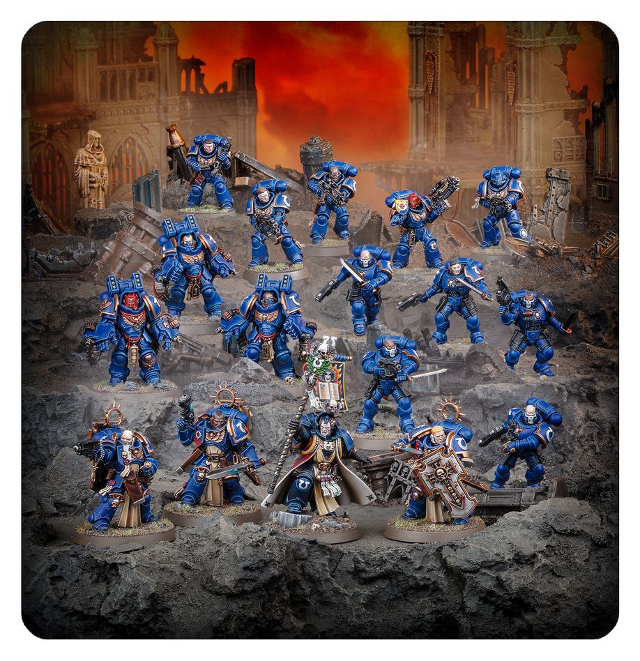 Warhammer 40.000 - Space Marines - Combat Patrol: Ultramarines (73-558)