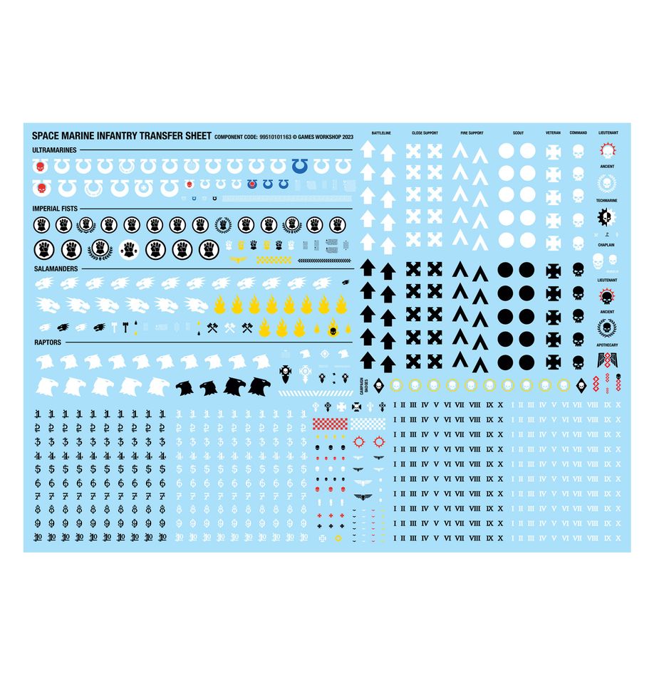 Warhammer 40.000 - Space Marines - Terminator Assault Squad (48-34)