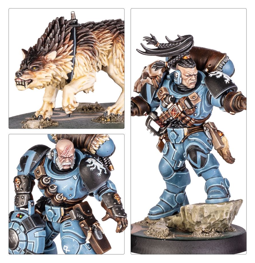 Warhammer 40.000 - Space Wolves - Wolf Scouts Kill Team (102-11)