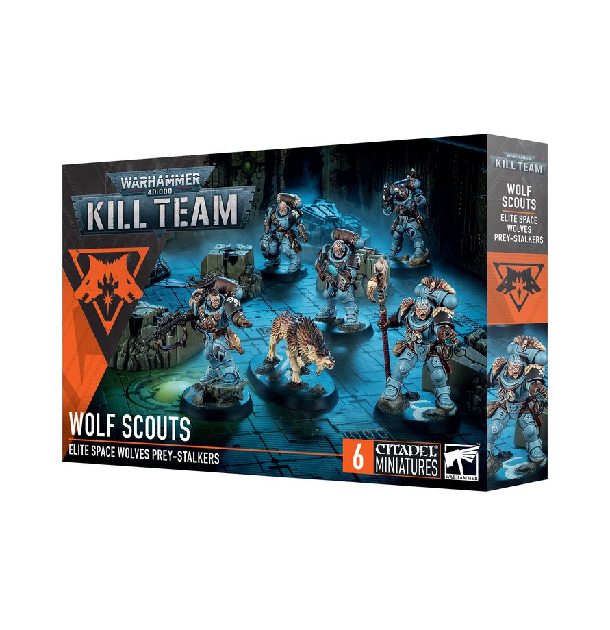 Warhammer 40.000 - Space Wolves - Wolf Scouts Kill Team (102-11)