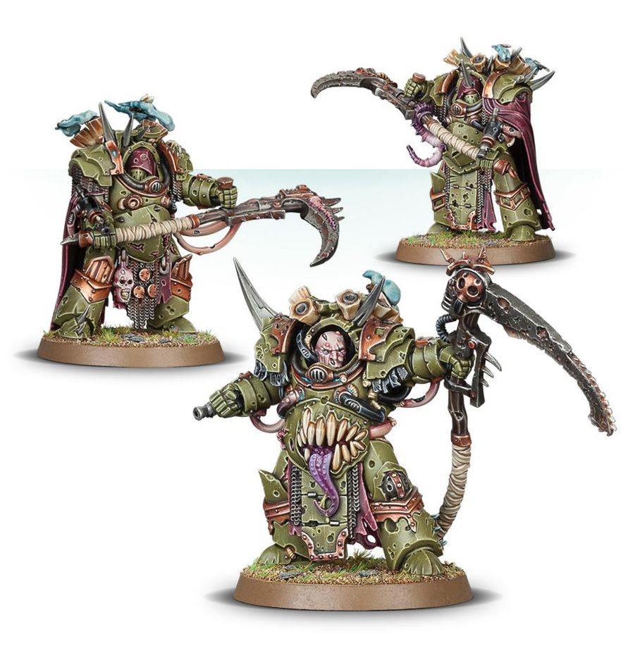 Warhammer 40.000 - Death Guard - Deathshroud Bodyguard (43-50)