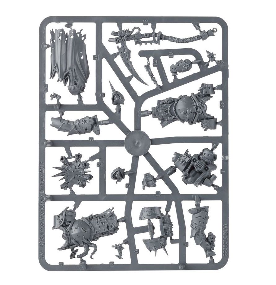 Warhammer 40.000 - Death Guard - Deathshroud Bodyguard (43-50)