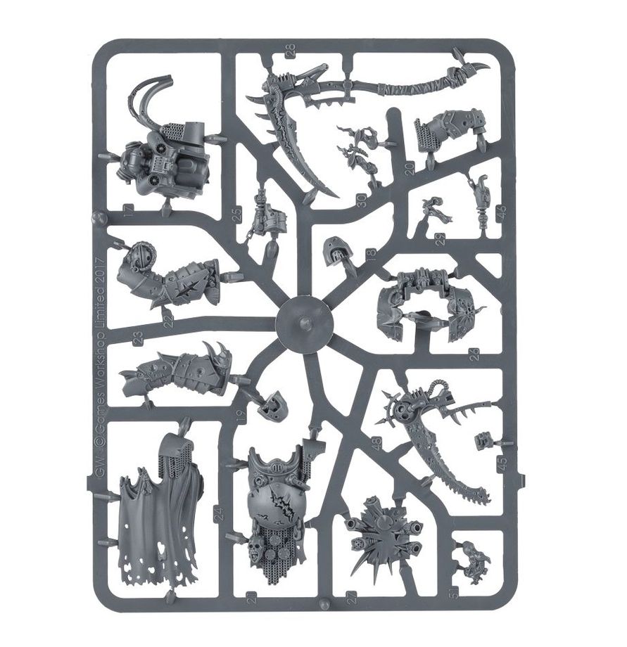 Warhammer 40.000 - Death Guard - Deathshroud Bodyguard (43-50)