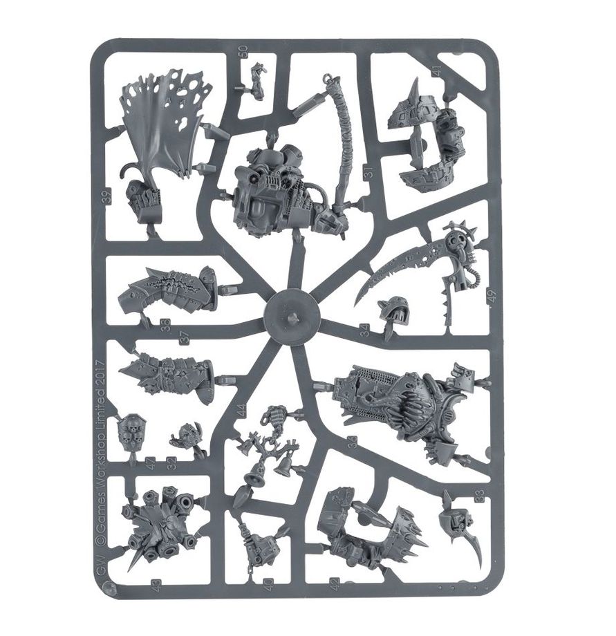 Warhammer 40.000 - Death Guard - Deathshroud Bodyguard (43-50)