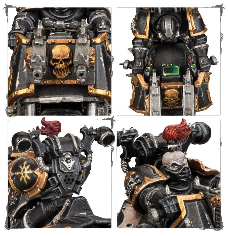Warhammer 40.000 - Chaos Space Marines - Chaosbiker (43-08)