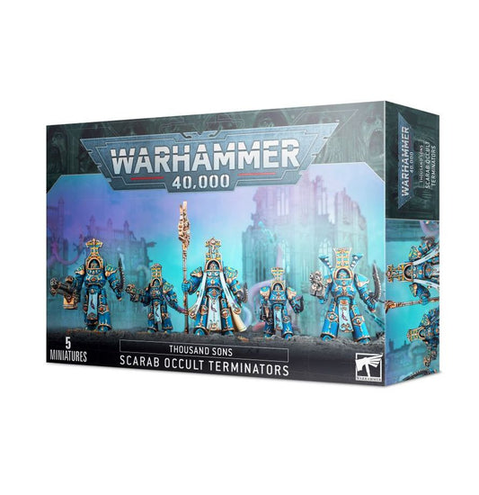 Warhammer 40.000 - Thousand Sons - Scarab Occult Terminators (43-36)