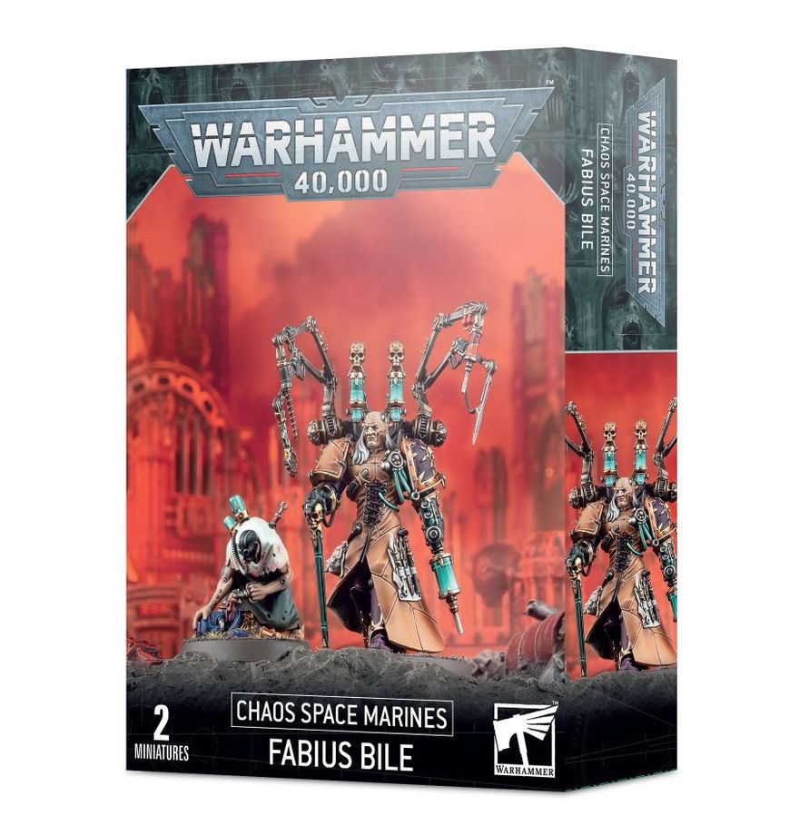 Warhammer 40.000 - Chaos Space Marines - Fabius Bile - 43-73