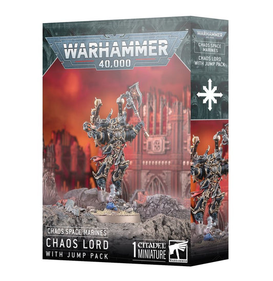 Warhammer 40.000 - Chaos Space Marines - Chaos Lord with Jump Pack (43-101)