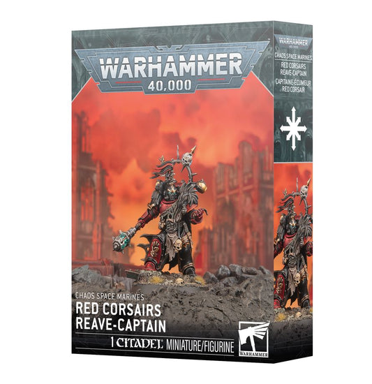 Warhammer 40.000 - Chaos Space Marines - Red Corsairs Reave-Captain (43-111)