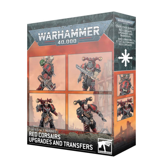 Warhammer 40.000 - Chaos Space Marines - Red Corsairs Upgrades and Transfers (43-112)