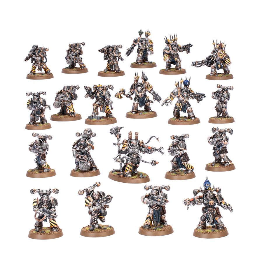 Warhammer 40.000 - Chaos Space Marines - Iron Warriors Combat Patrol (73-434)