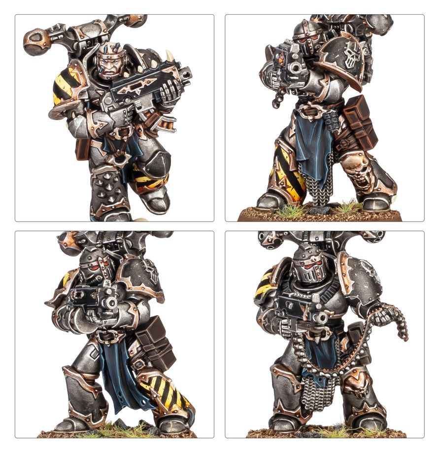 Warhammer 40.000 - Chaos Space Marines - Iron Warriors Combat Patrol (73-434)