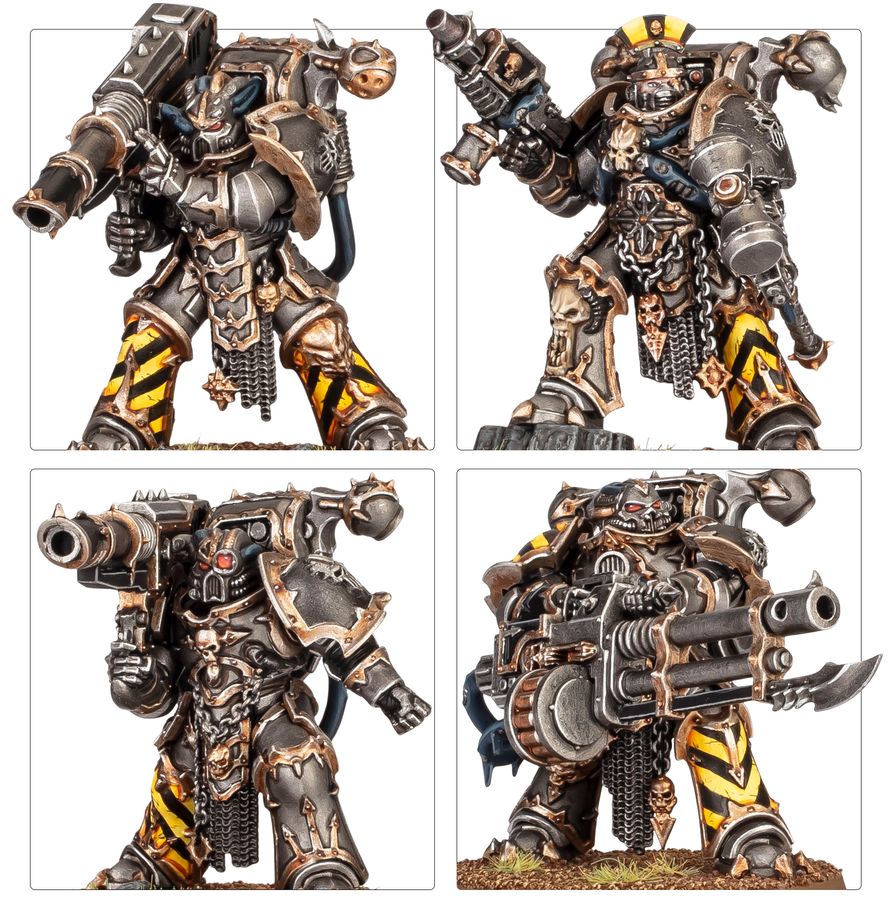 Warhammer 40.000 - Chaos Space Marines - Iron Warriors Combat Patrol (73-434)