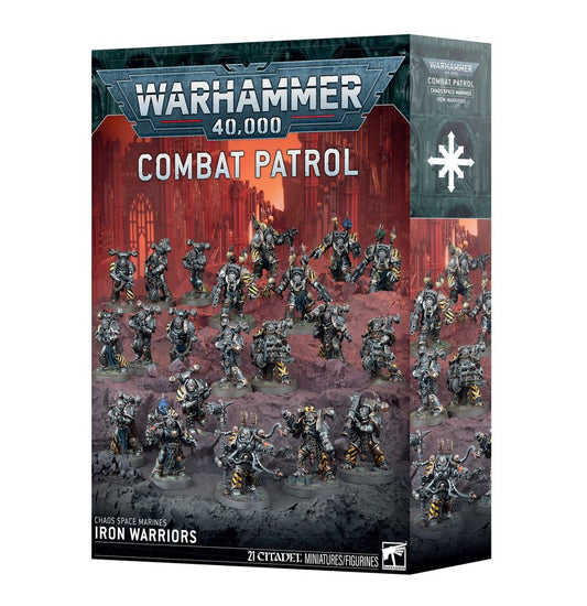 Warhammer 40.000 - Chaos Space Marines - Iron Warriors Combat Patrol (73-434)