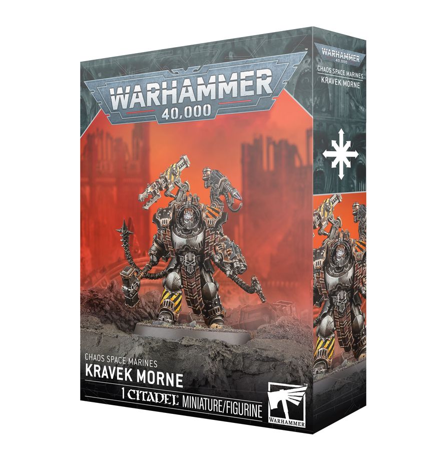 Warhammer 40.000 - Chaos Space Marines - Kravek Morne (43-33)