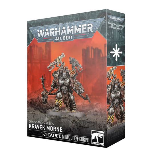 Warhammer 40.000 - Chaos Space Marines - Kravek Morne (43-33)