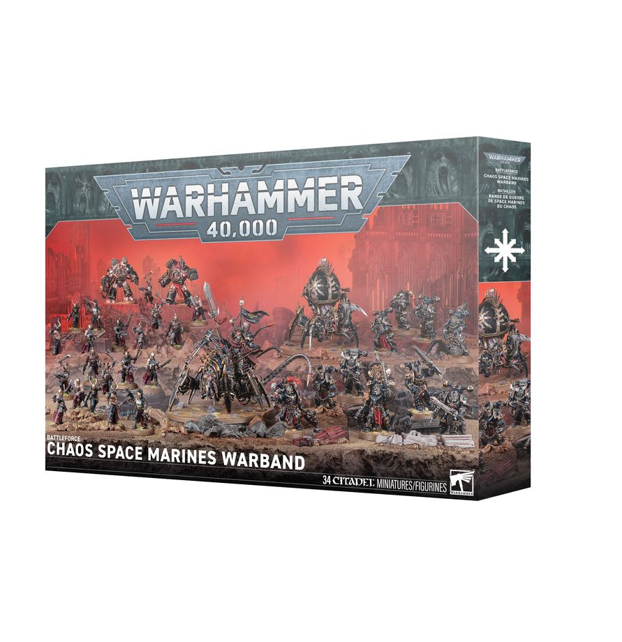Warhammer 40.000 - Chaos Space Marines - Battleforce: Chaos Space Marines Warband (71-44)