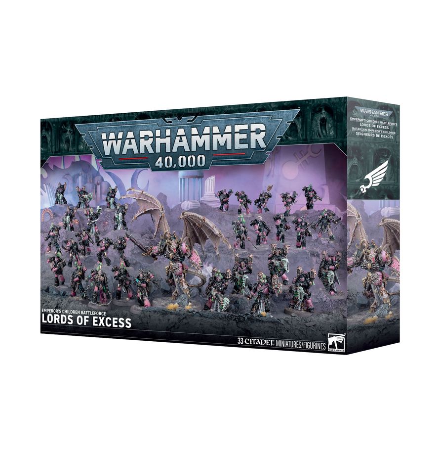 Warhammer 40.000 - Emperor´s Children - Battleforce: Lords of Excess (37-12)