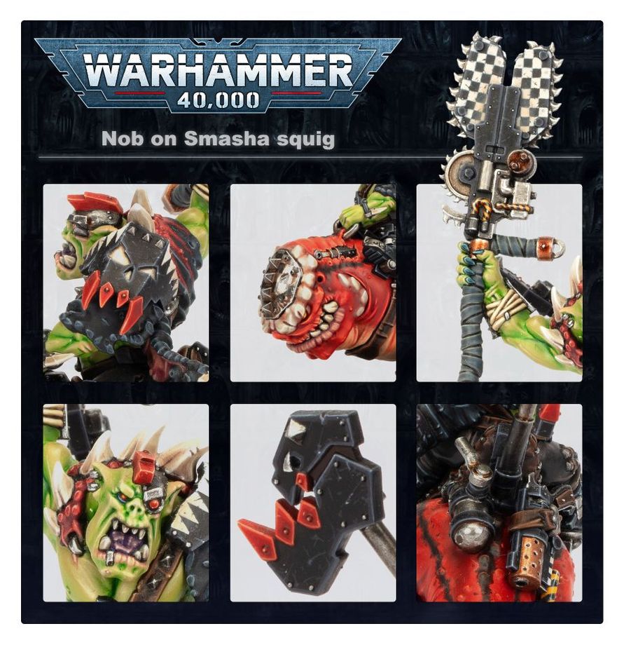 Warhammer 40.000 - Orks - Squighog Boyz (50-54)