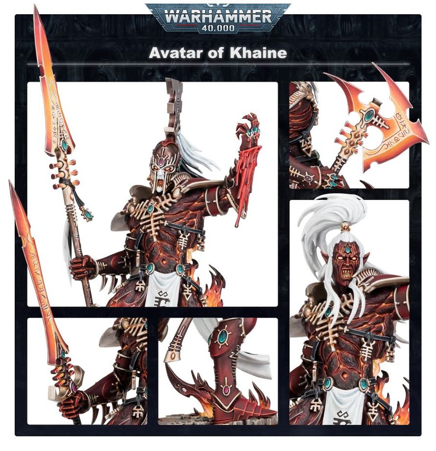 Warhammer 40.000 - Aeldari - Avatar of Khaine (46-62)