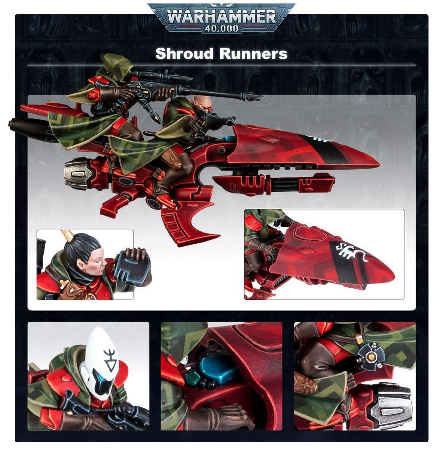Warhammer 40.000 - Aeldari - Shroud Runners (46-68)