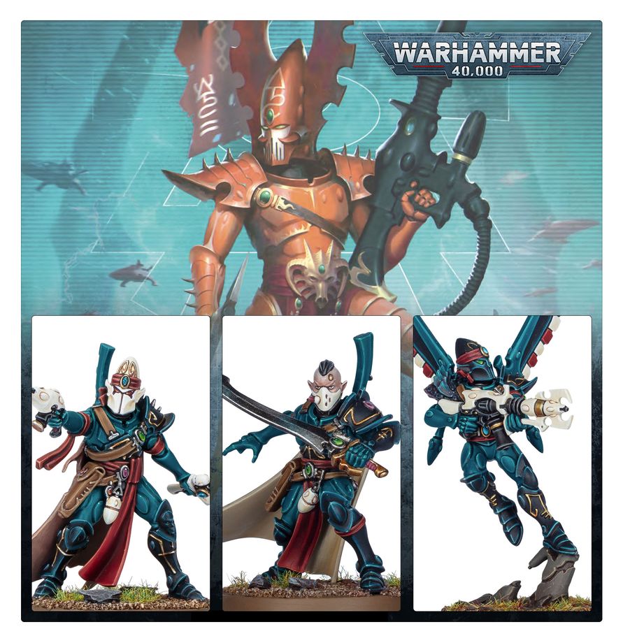 Warhammer 40.000 - Aeldari - Aeldari Corsair Battleforce: Eldritch Raiders (46-78)