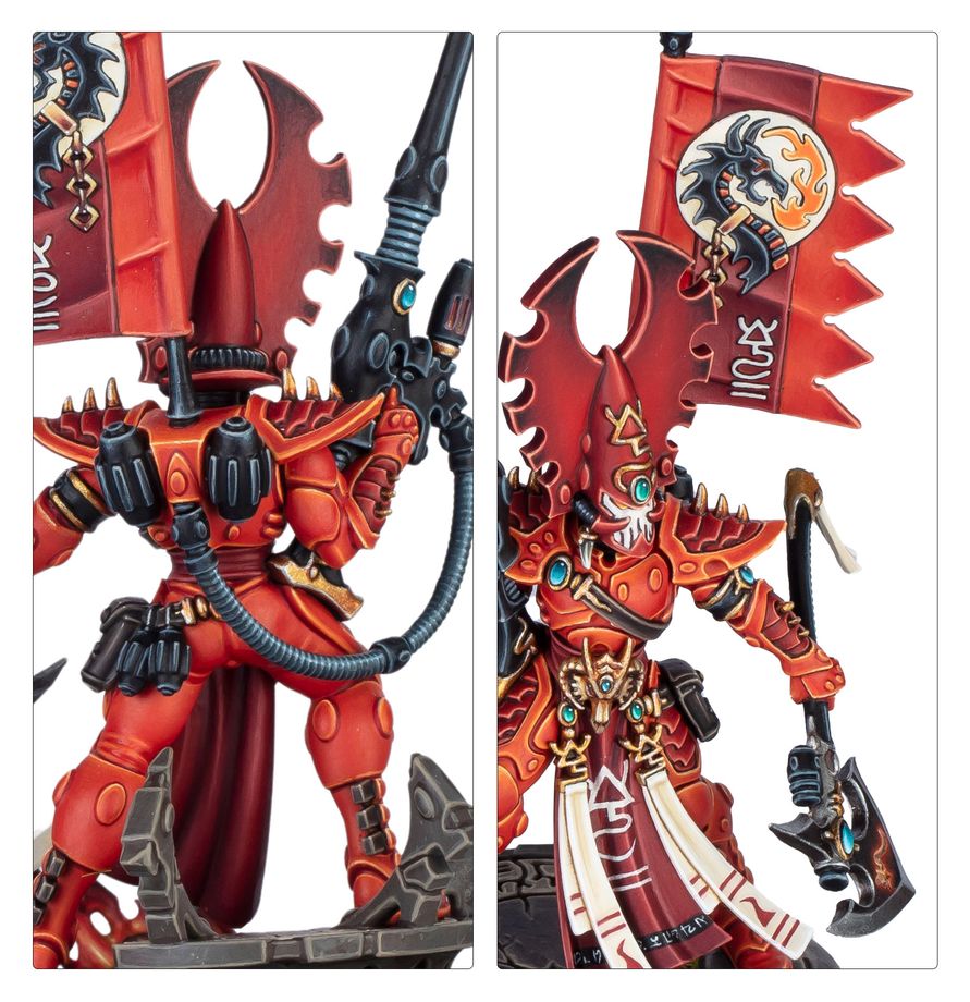 Warhammer 40.000 - Aeldari - Phoenix Lord Fuegan (46-53)