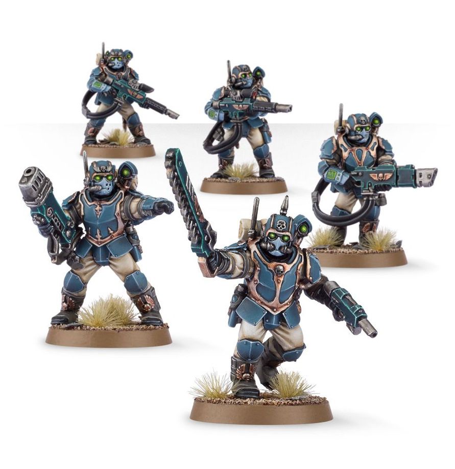 Warhammer 40.000: Astra Militarum - Tempestus Scions (47-15)