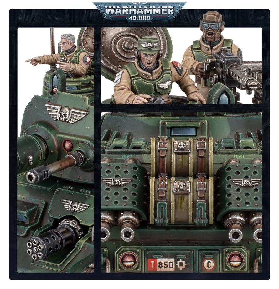 Warhammer 40.000: Astra Militarum - Rogal Dorn Battle Tank (47-31)