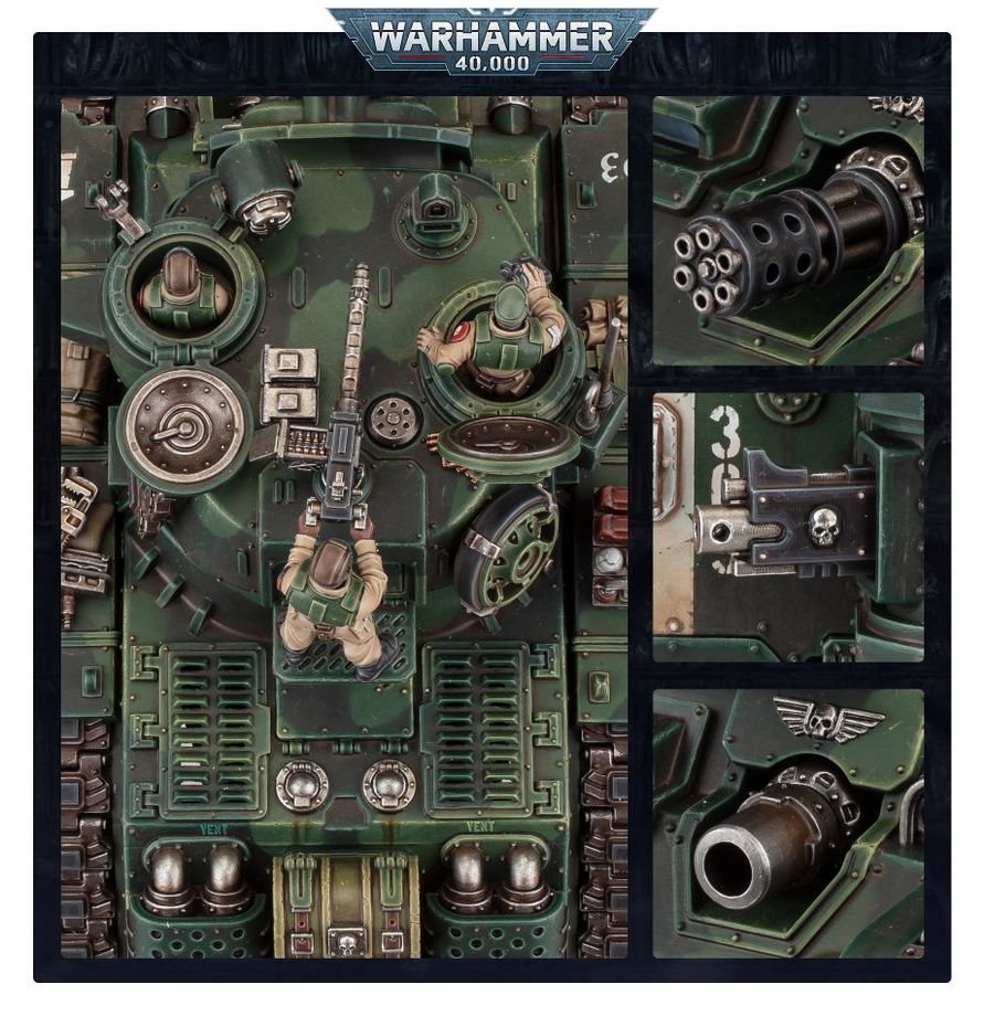 Warhammer 40.000: Astra Militarum - Rogal Dorn Battle Tank (47-31)
