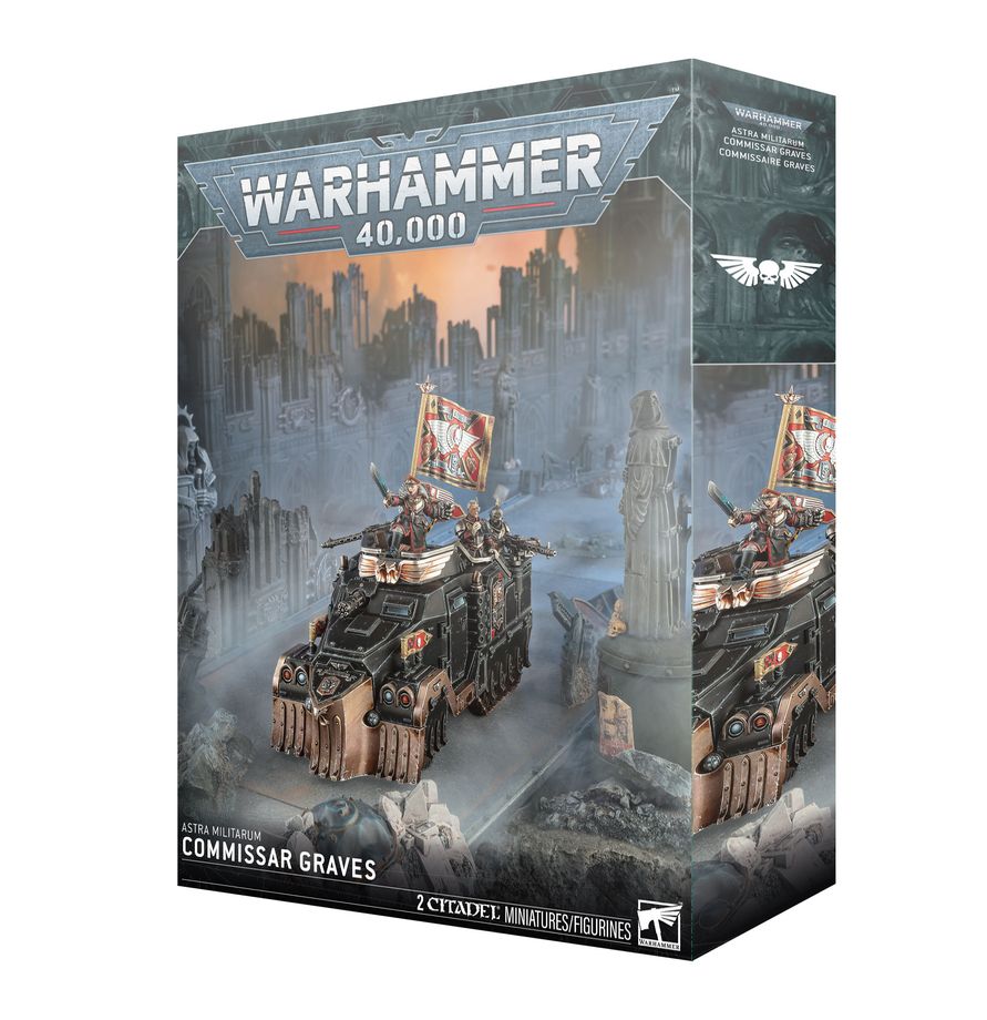 Warhammer 40.000 - Astra Militarum - Commissar Graves (47-58)