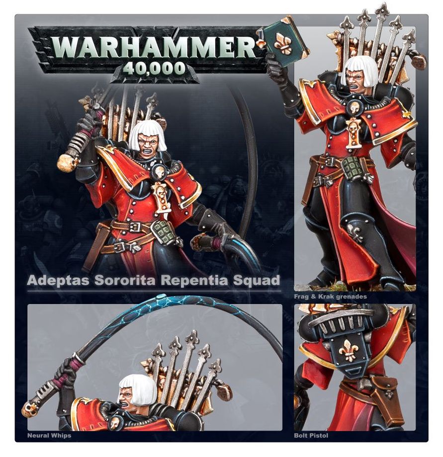 Warhammer 40.000 - Adepta Sororitas - Repentia Squad (52-23)