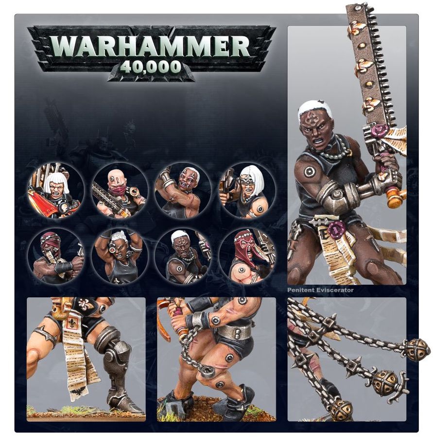 Warhammer 40.000 - Adepta Sororitas - Repentia Squad (52-23)
