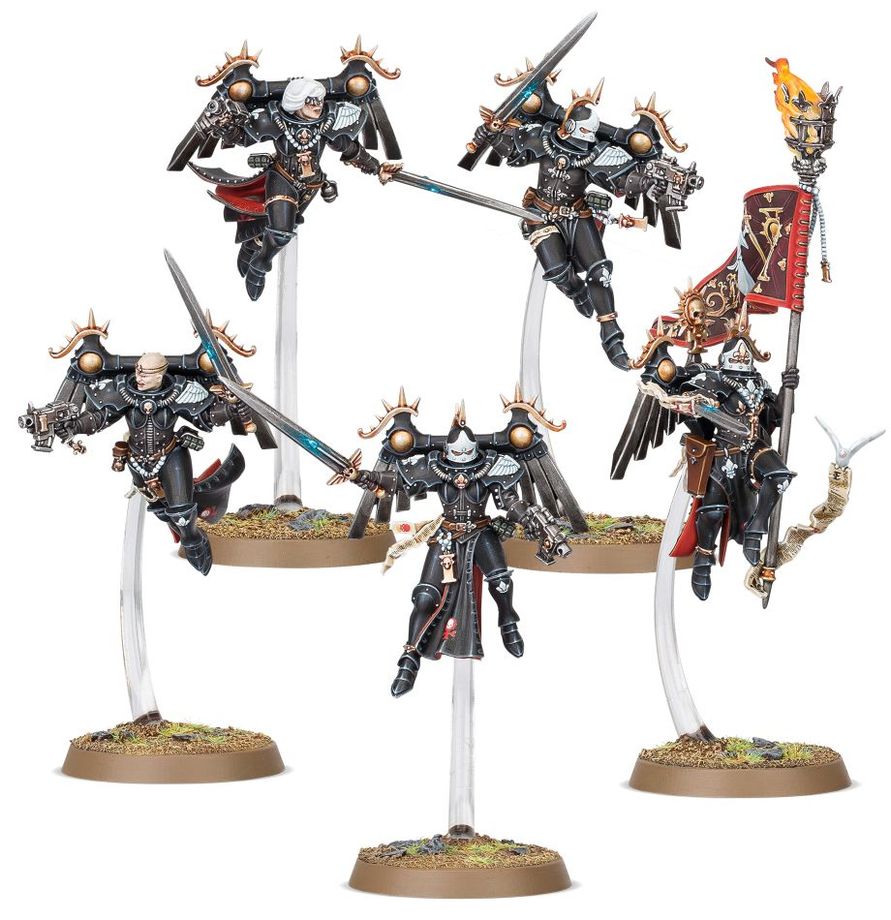 Warhammer 40.000 - Adepta Sororitas - Zephyrim/Seraphim Squad (52-27)