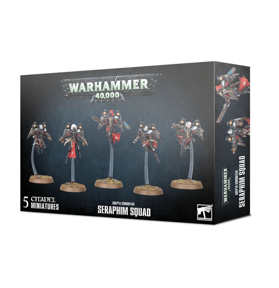 Warhammer 40.000 - Adepta Sororitas - Zephyrim/Seraphim Squad (52-27)
