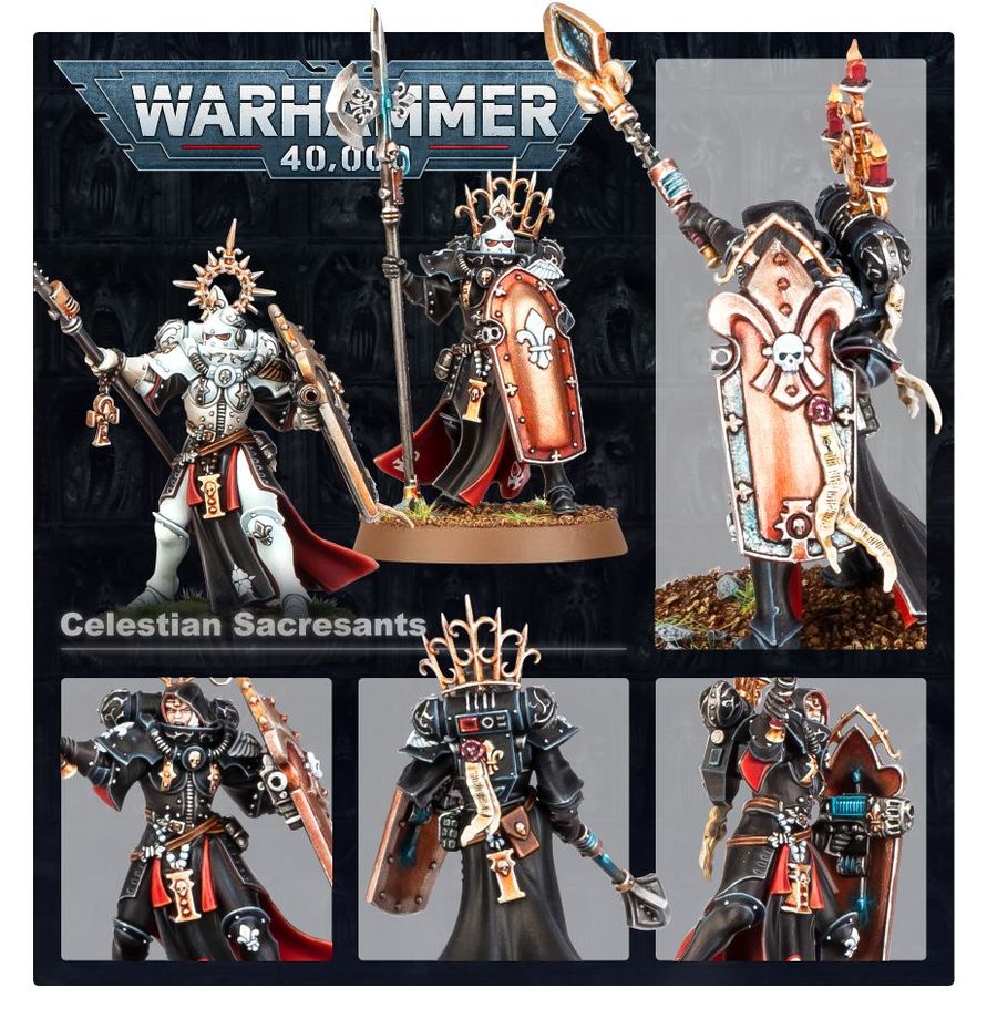 Warhammer 40.000 - Adepta Sororitas - Celestine Sacresant (52-35)