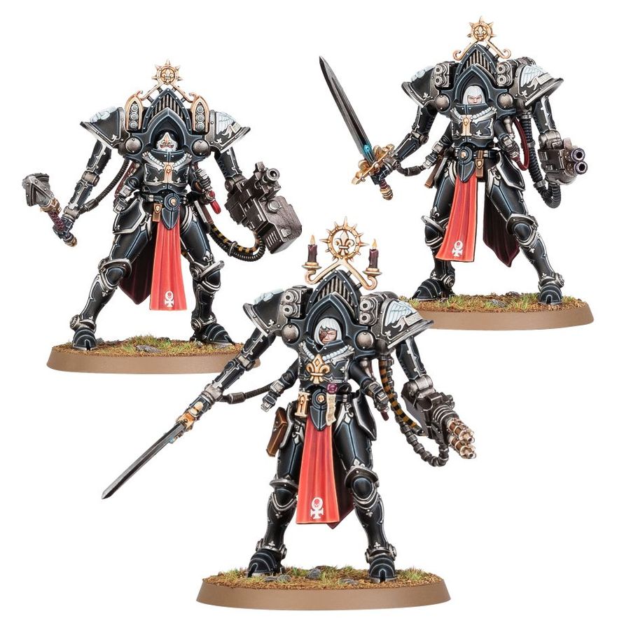 Warhammer 40.000 - Adepta Sororitas - Paragon Warsuits (52-34)