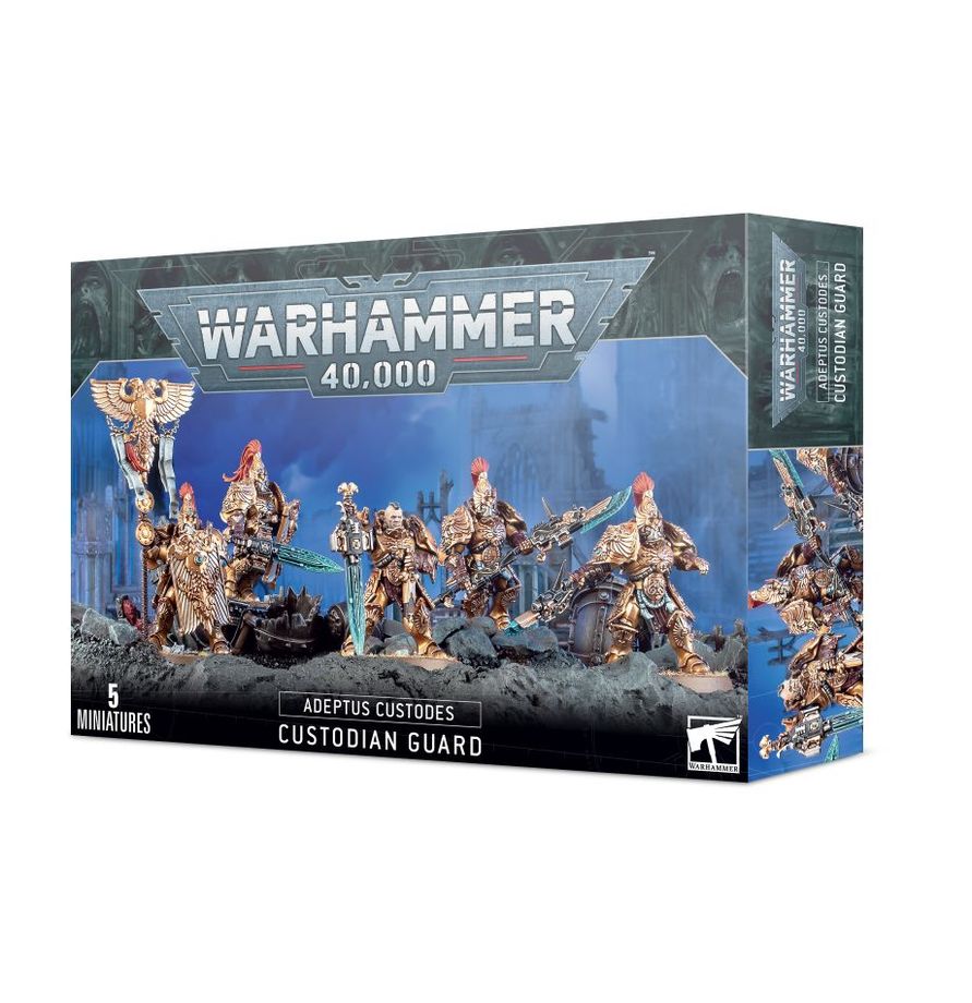 Warhammer 40.000 - Adeptus Custodes - Custodian Guard - 01-07