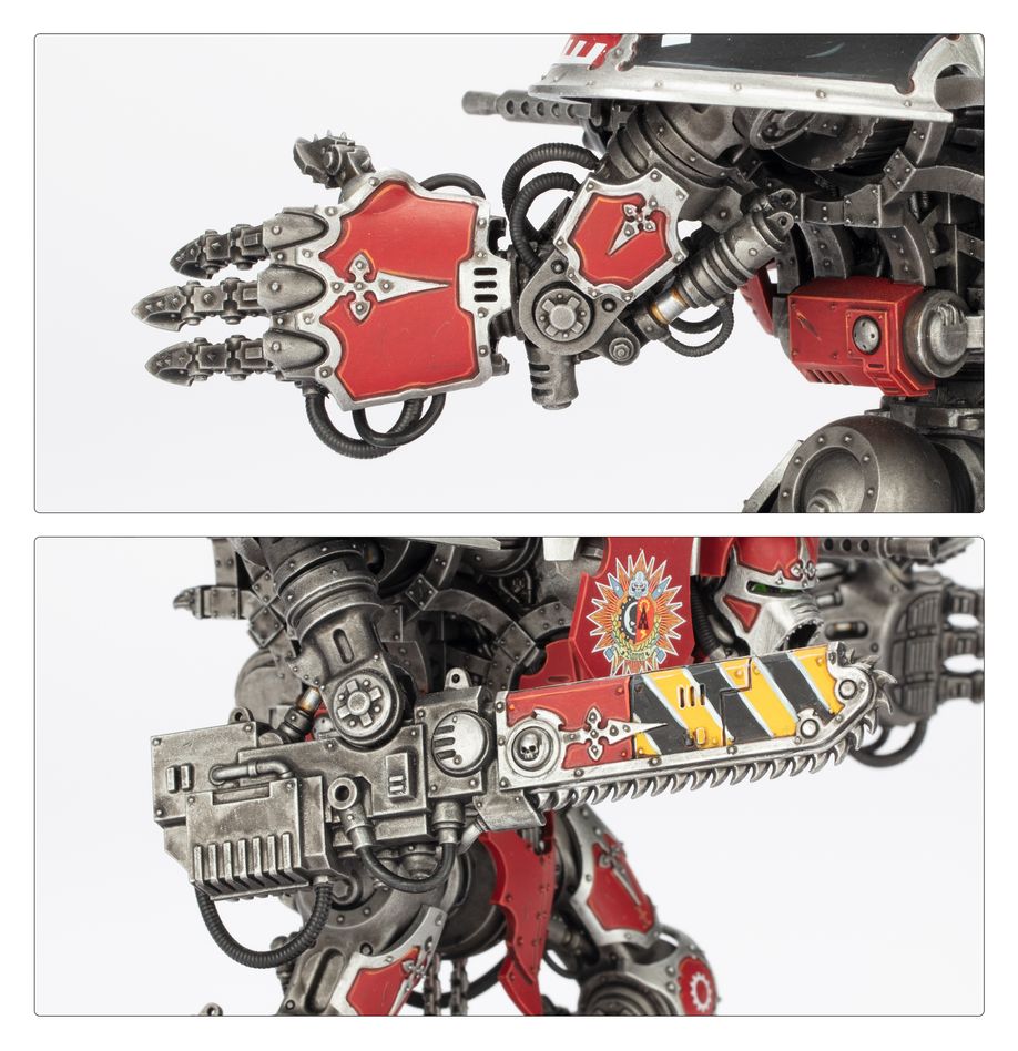 Warhammer 40.000 - Imperial Knights - Questoris-Ritter (54-22)