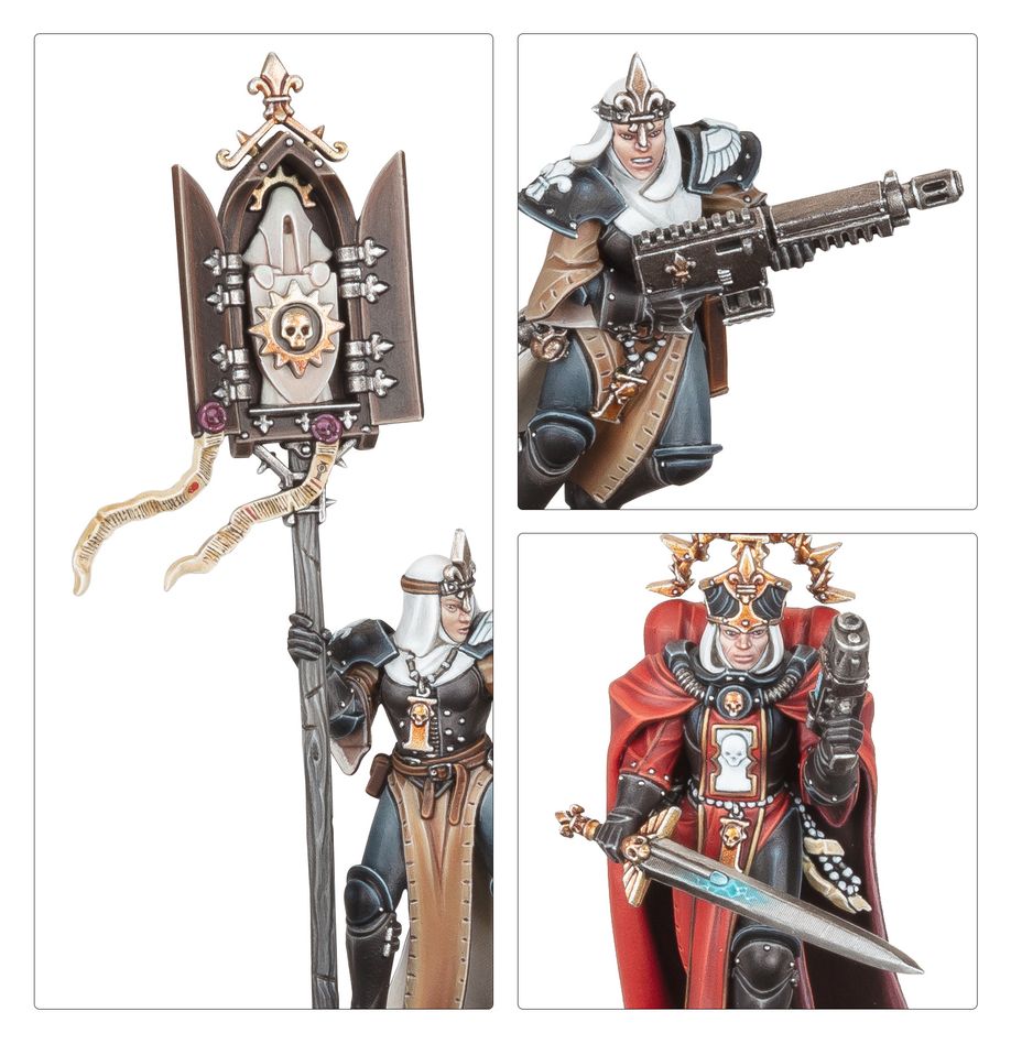 Warhammer 40.000 - Adepta Sororitas - Novizinnentrupp der Sororitas