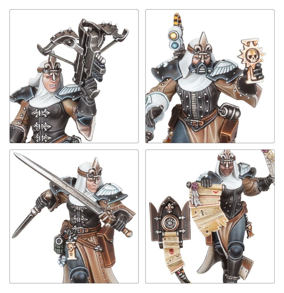Warhammer 40.000 - Adepta Sororitas - Novizinnentrupp der Sororitas