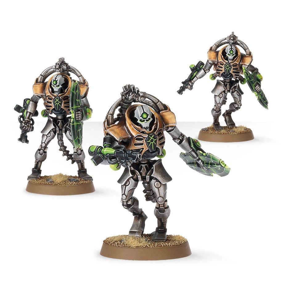 Warhammer 40.000 - Necrons - Triarch Praetorians (49-07)